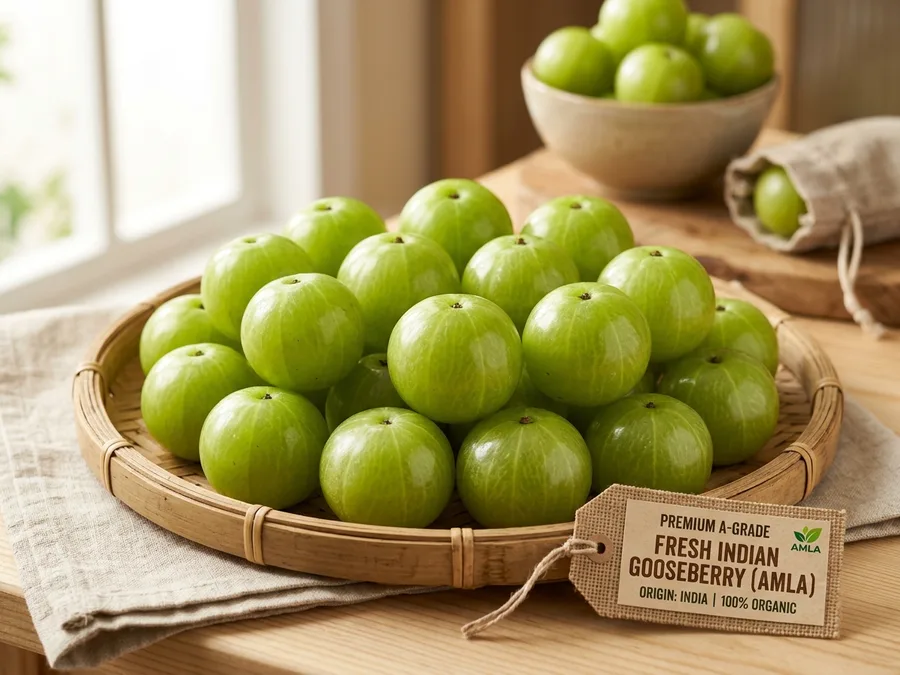 Premium A-Grade Amla supplied by Shri Rajrajeshwari Global